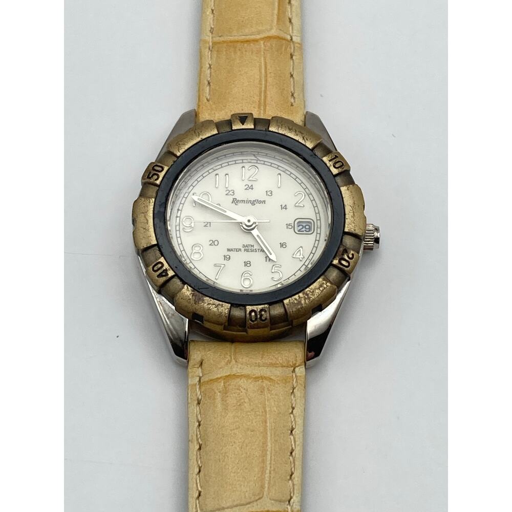 Remington 38-065 Womens Watch 29mm - Fresh Battery - Adjustable Leather WR 3ATM